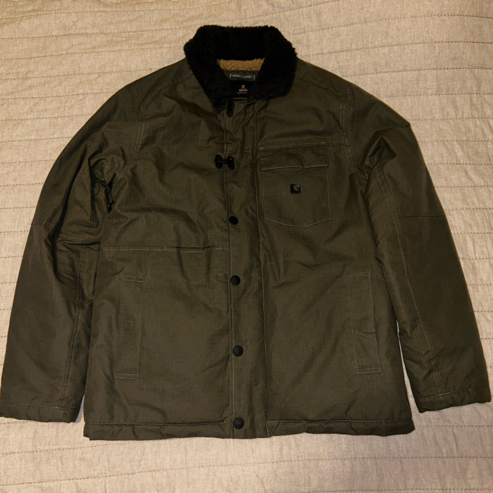 Roark x Halle Stevenson Shearling Jacket Worn Once